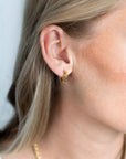 Zinzi zilveren oorringen extra 14K geel verguld ronde schakels 15x4mm ZIO2239G, exclusief en kwalitatief hoogwaardig. Ontdek nu!