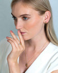 Zinzi zilveren oorstekers extra 14K geel verguld ovaal witte zirkonia's 13mm ZIO2248, exclusief en kwalitatief hoogwaardig. Ontdek nu!