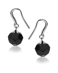 Zinzi zilveren oorhangers bead zwart ZIO266Z, exclusief en kwalitatief hoogwaardig. Ontdek nu!