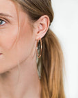 Zinzi zilveren oorringen rose verguld 45x2mm ZIO436R, exclusief en kwalitatief hoogwaardig. Ontdek nu!