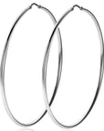 Zinzi zilveren oorringen glad 65x2mm rond ZIO438, exclusief en kwalitatief hoogwaardig. Ontdek nu!