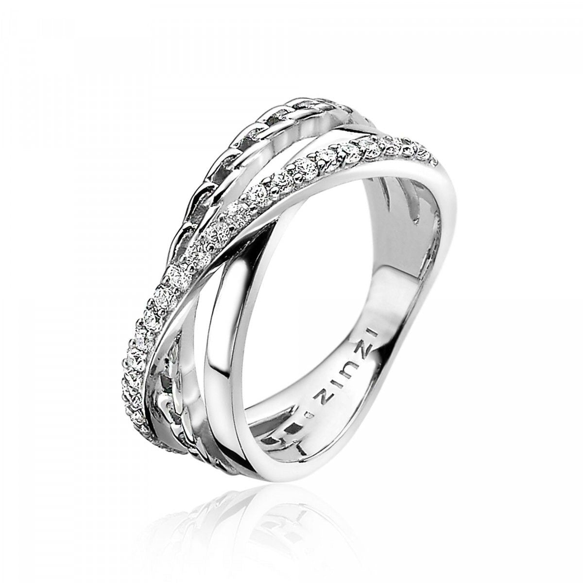 Zinzi ring ZIR1360 - Zilver 925 - Zirkonia, exclusief en kwalitatief hoogwaardig. Ontdek nu!