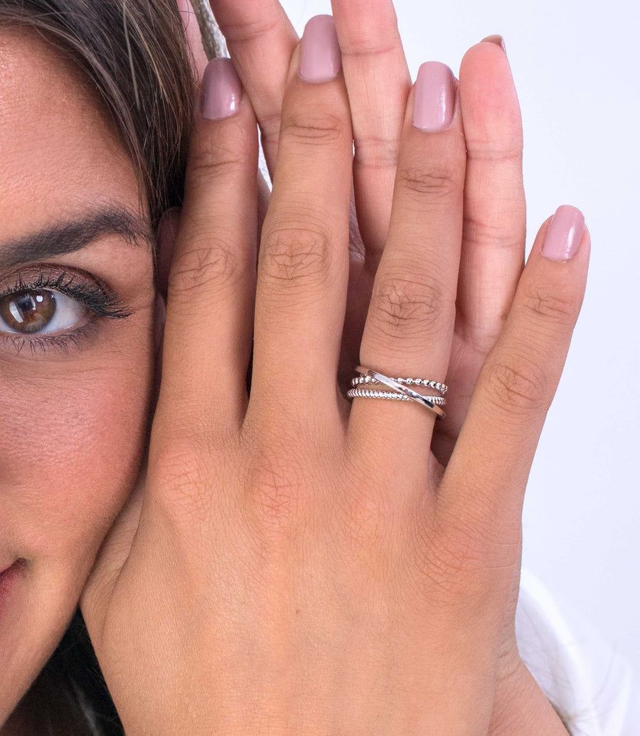 ZINZI ring ZIR1361 - Zilver 925