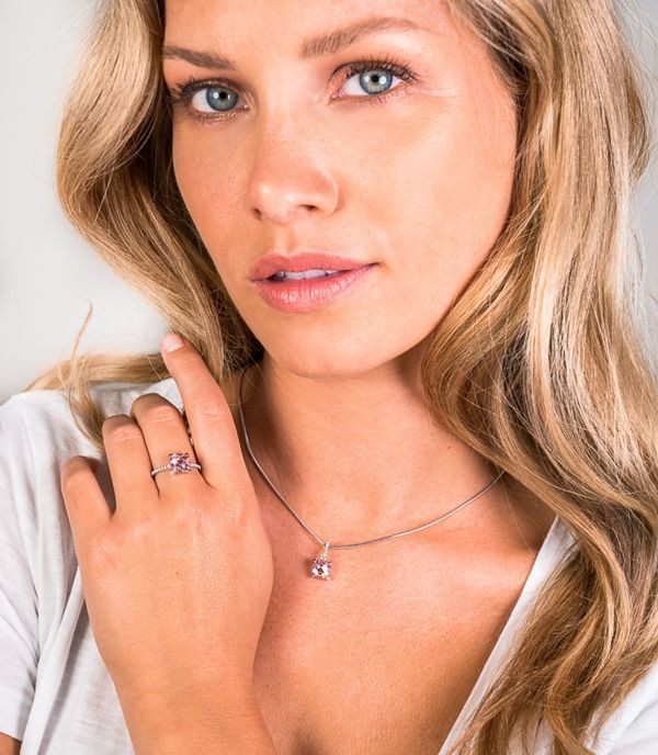 ZINZI ring ZIR1470R - Zilver 925 - Kristal