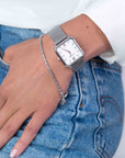 Zinzi horloge ZIW806M Square 32mm + gratis armband t.w.v. 29,95, exclusief en kwalitatief hoogwaardig. Ontdek nu!
