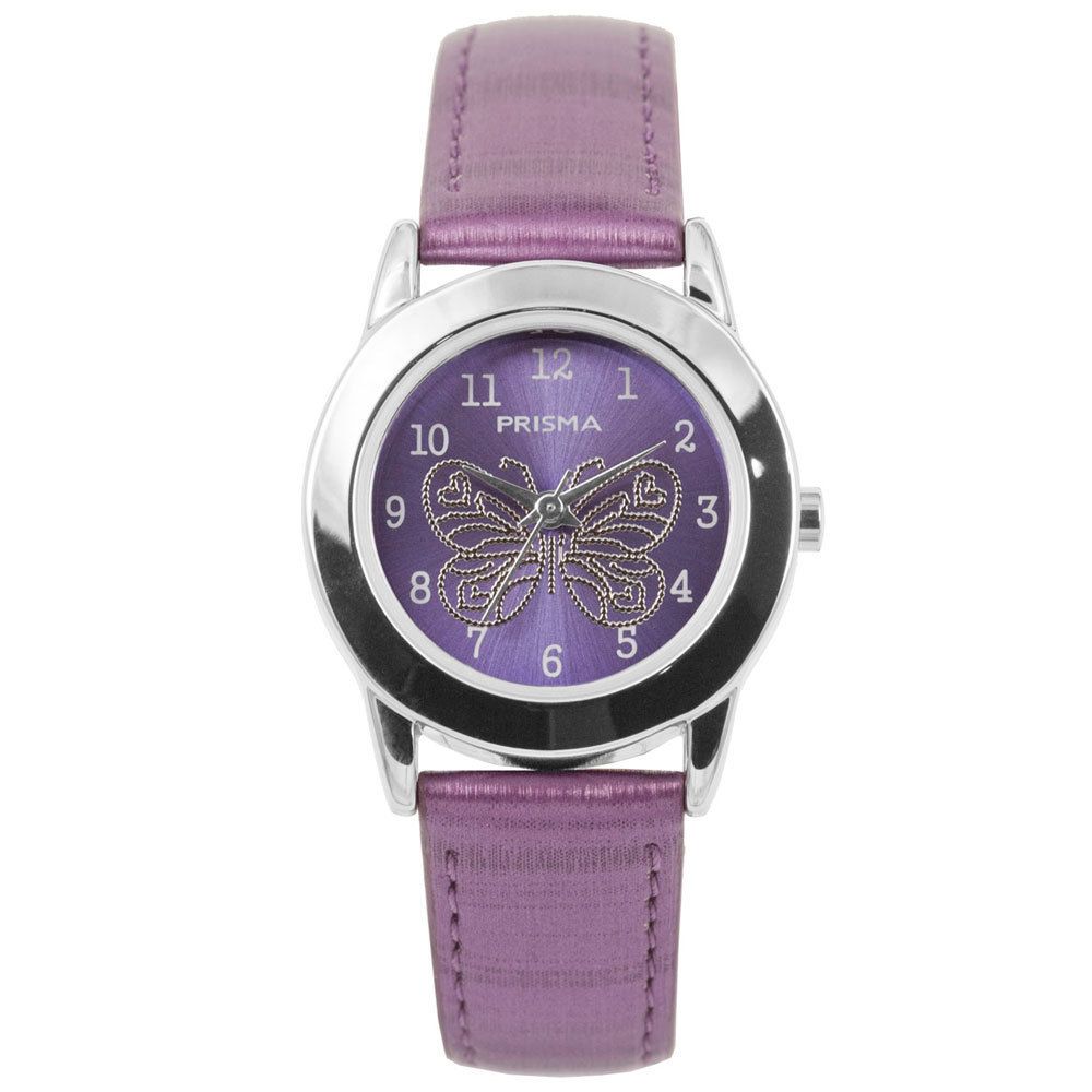 Prisma kinderhorloge CW.185 Kids Butterfly Violet, exclusief en kwalitatief hoogwaardig. Ontdek nu!