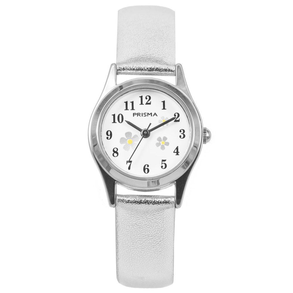 Prisma kinderhorloge CW.200 Kids Little Flower Silver, exclusief en kwalitatief hoogwaardig. Ontdek nu!