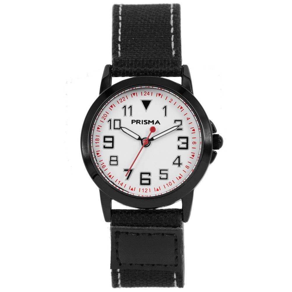 Prisma kinderhorloge CW.249 Jort Canvas zwart, exclusief en kwalitatief hoogwaardig. Ontdek nu!