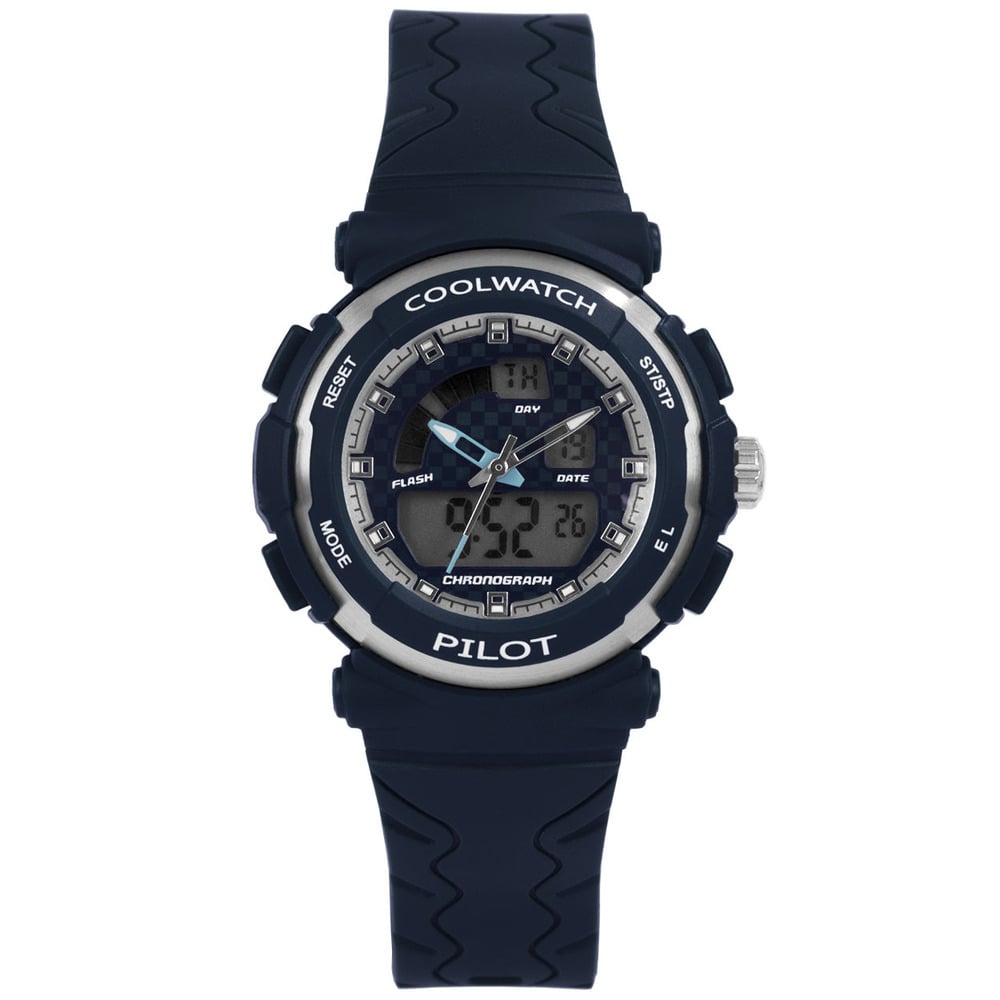 Coolwatch kinderhorloge CW.272 Kids Pilot digitaal, exclusief en kwalitatief hoogwaardig. Ontdek nu!