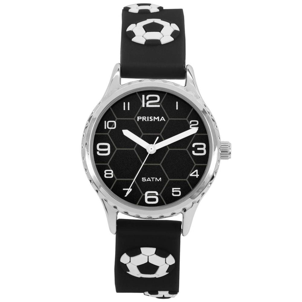 Prisma kinderhorloge CW.350 Kids Voetbal Zwart, exclusief en kwalitatief hoogwaardig. Ontdek nu!