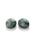 Sparkling Jewels oorstenen Moss Agate - Twist oval EAGEM16-SO, exclusief en kwalitatief hoogwaardig. Ontdek nu!