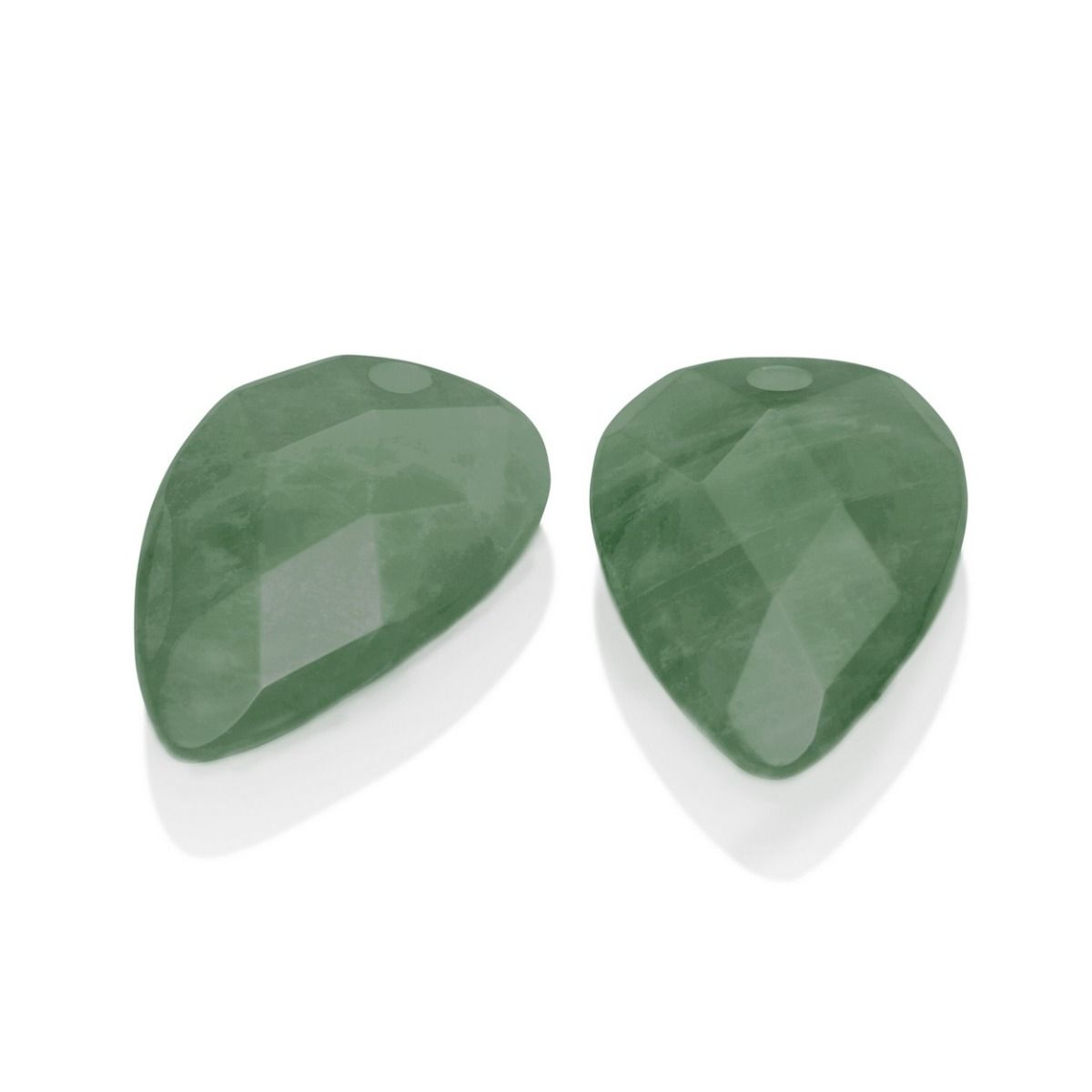 Sparkling Jewels - Oorstenen: Blossom - Green Aventurine EAGEM29-BS, exclusief en kwalitatief hoogwaardig. Ontdek nu!