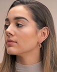 Sparkling Jewels - Oorstenen: Small Oval - Champagne Quartz EAGEM42-SO, exclusief en kwalitatief hoogwaardig. Ontdek nu!