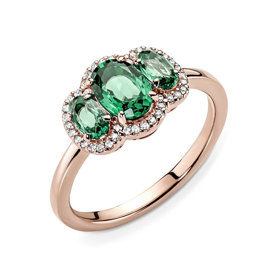 Pandora Drie Stenen Vintage Ring 180057C01