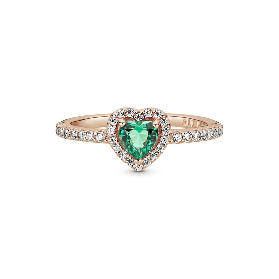 Pandora Glinsterende Verhoogde Hartring 188421C03