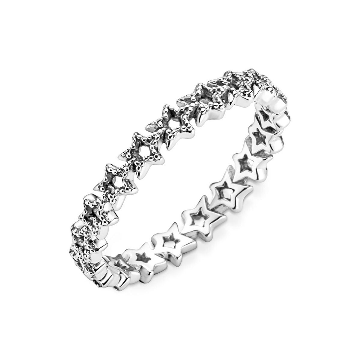 Pandora Band van Asymmetrische Sterren Ring 190029C00, exclusief en kwalitatief hoogwaardig. Ontdek nu!