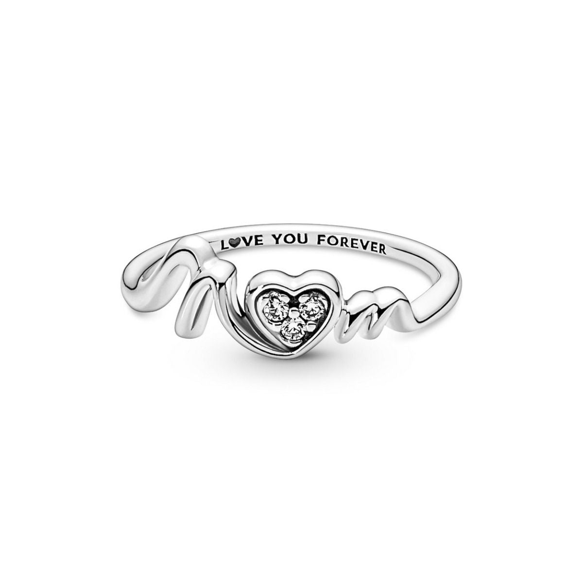 Pandora Mum Pave Heart Ring 191149C01, exclusief en kwalitatief hoogwaardig. Ontdek nu!