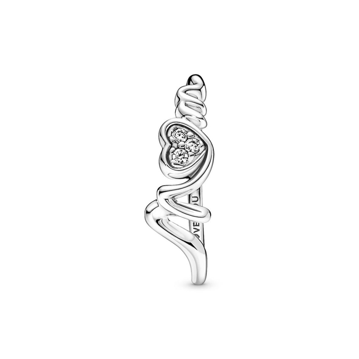 Pandora Mum Pave Heart Ring 191149C01, exclusief en kwalitatief hoogwaardig. Ontdek nu!