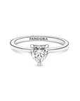 Pandora Sparkling Heart Solitaire Ring 191165C01, exclusief en kwalitatief hoogwaardig. Ontdek nu!