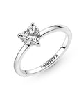 Pandora Sparkling Heart Solitaire Ring 191165C01, exclusief en kwalitatief hoogwaardig. Ontdek nu!