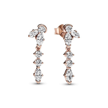 Pandora Sparkling Herbarium Cluster Drop Earrings 282404C01