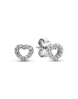 Pandora Open Heart Oorknopjes 290528CZ, exclusief en kwalitatief hoogwaardig. Ontdek nu!