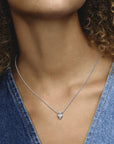 Pandora Double Heart Pendant Sparkling Collier Necklace 391229C01, exclusief en kwalitatief hoogwaardig. Ontdek nu!