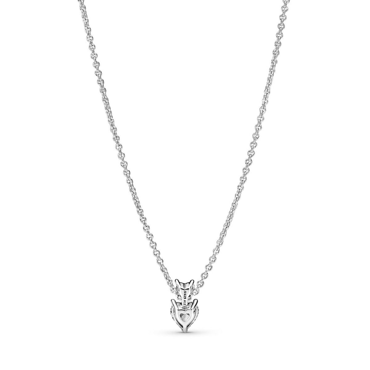 Pandora Double Heart Pendant Sparkling Collier Necklace 391229C01, exclusief en kwalitatief hoogwaardig. Ontdek nu!