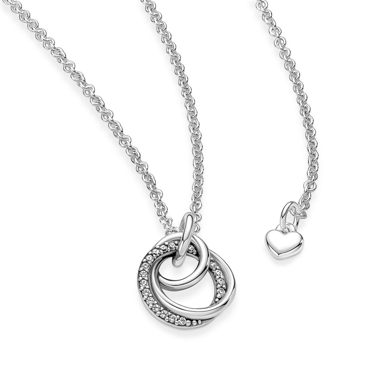 Pandora Family Always Encircled Pendant Necklace 391455C01, exclusief en kwalitatief hoogwaardig. Ontdek nu!