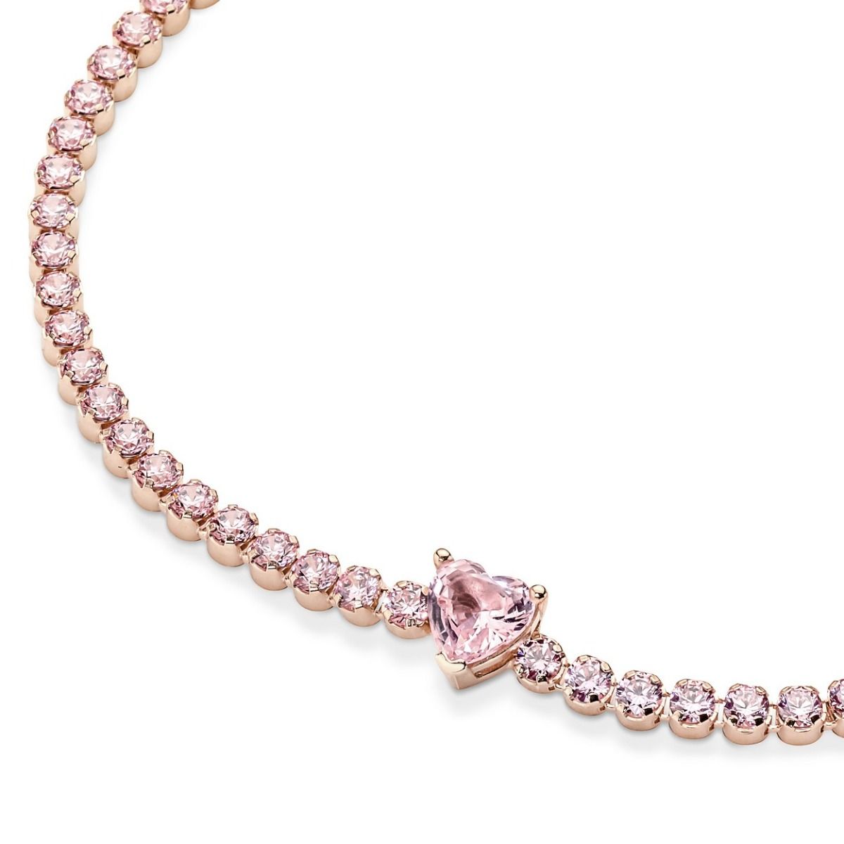 Pandora Sprankelend Hart Tennisarmband 580041C01, exclusief en kwalitatief hoogwaardig. Ontdek nu!