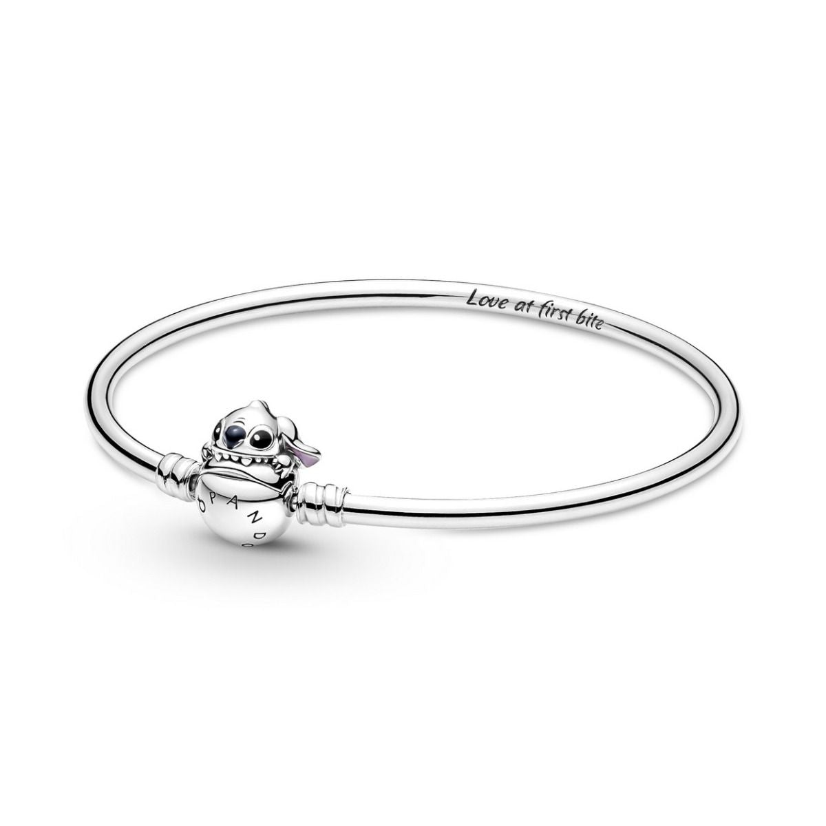 Pandora Moments Disney Stitch Biting Clasp Bangle 591683C01, exclusief en kwalitatief hoogwaardig. Ontdek nu!