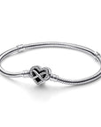 Pandora Moments Sprankelende Snake Chain Armband met Hartsluiting 592645C01, exclusief en kwalitatief hoogwaardig. Ontdek nu!