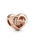 Pandora Thank You Mum Heart Charm 781451C00, exclusief en kwalitatief hoogwaardig. Ontdek nu!