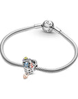 Pandora Disney Ohana Lilo & Stitch Inspired Charm 781682C01, exclusief en kwalitatief hoogwaardig. Ontdek nu!
