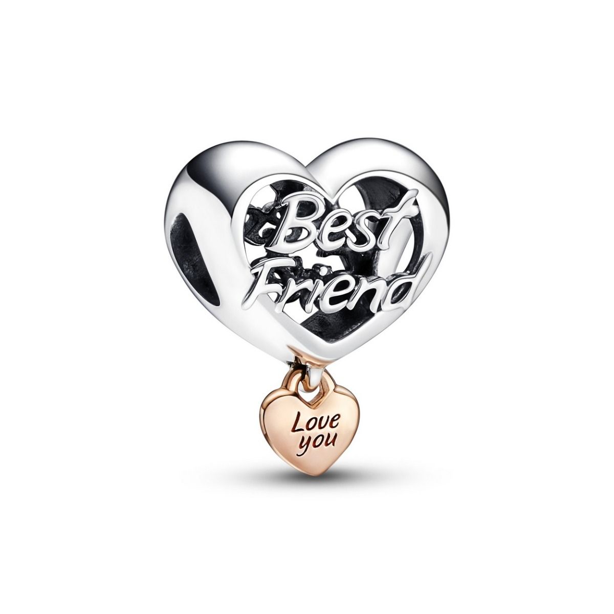 Pandora Love You Best Friend Heart Bedel782243C00, exclusief en kwalitatief hoogwaardig. Ontdek nu!