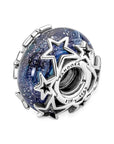 Pandora Hemelsblauw & Ster Murano Bedel 790015C00, exclusief en kwalitatief hoogwaardig. Ontdek nu!