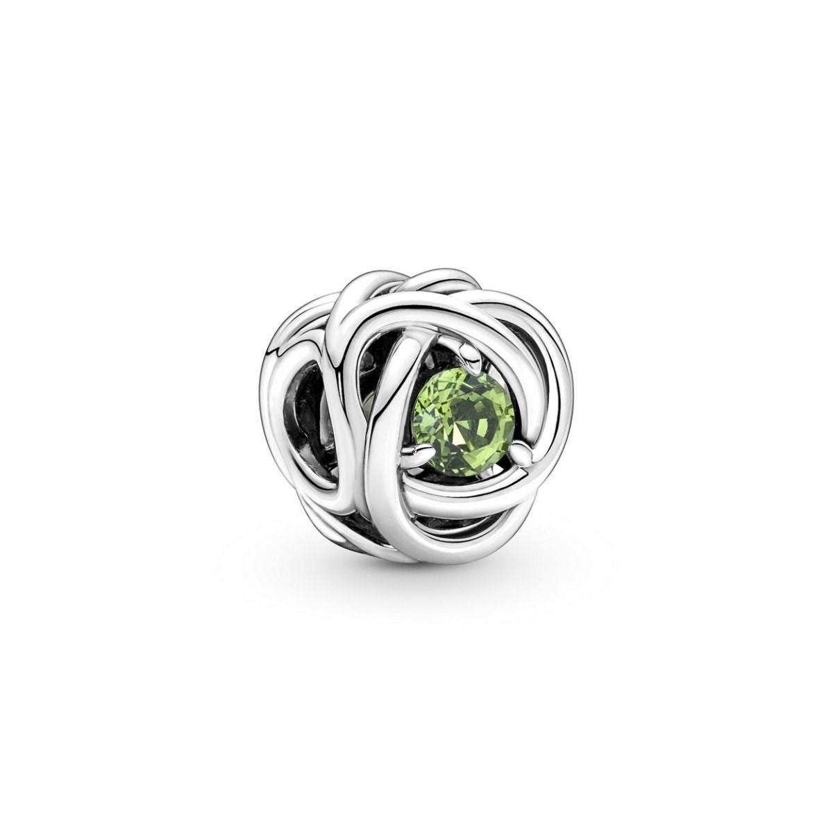 Pandora Augustus Geboortesteen Lentegroene Oneindige Cirkel Bedel 790065C03, exclusief en kwalitatief hoogwaardig. Ontdek nu!