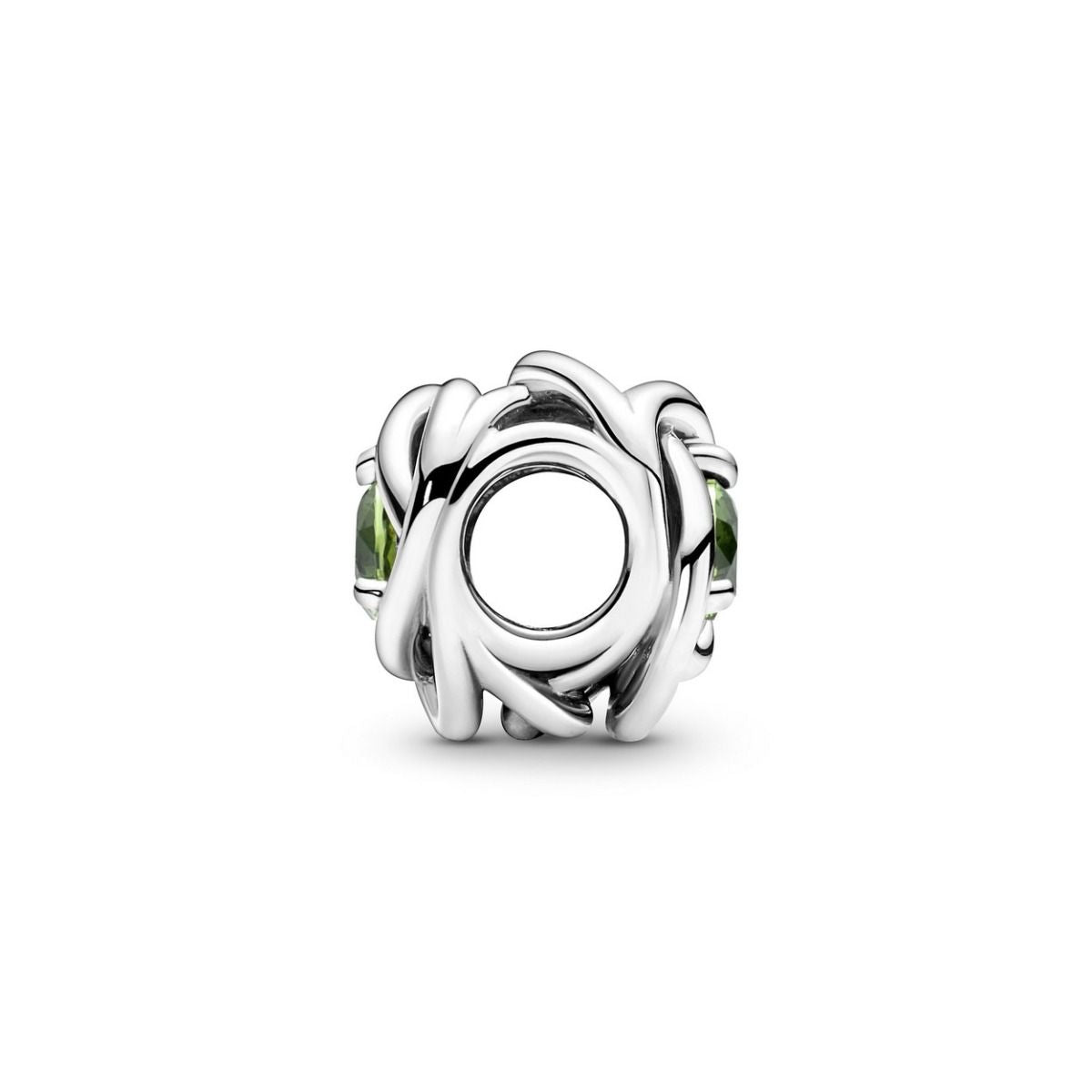 Pandora Augustus Geboortesteen Lentegroene Oneindige Cirkel Bedel 790065C03, exclusief en kwalitatief hoogwaardig. Ontdek nu!