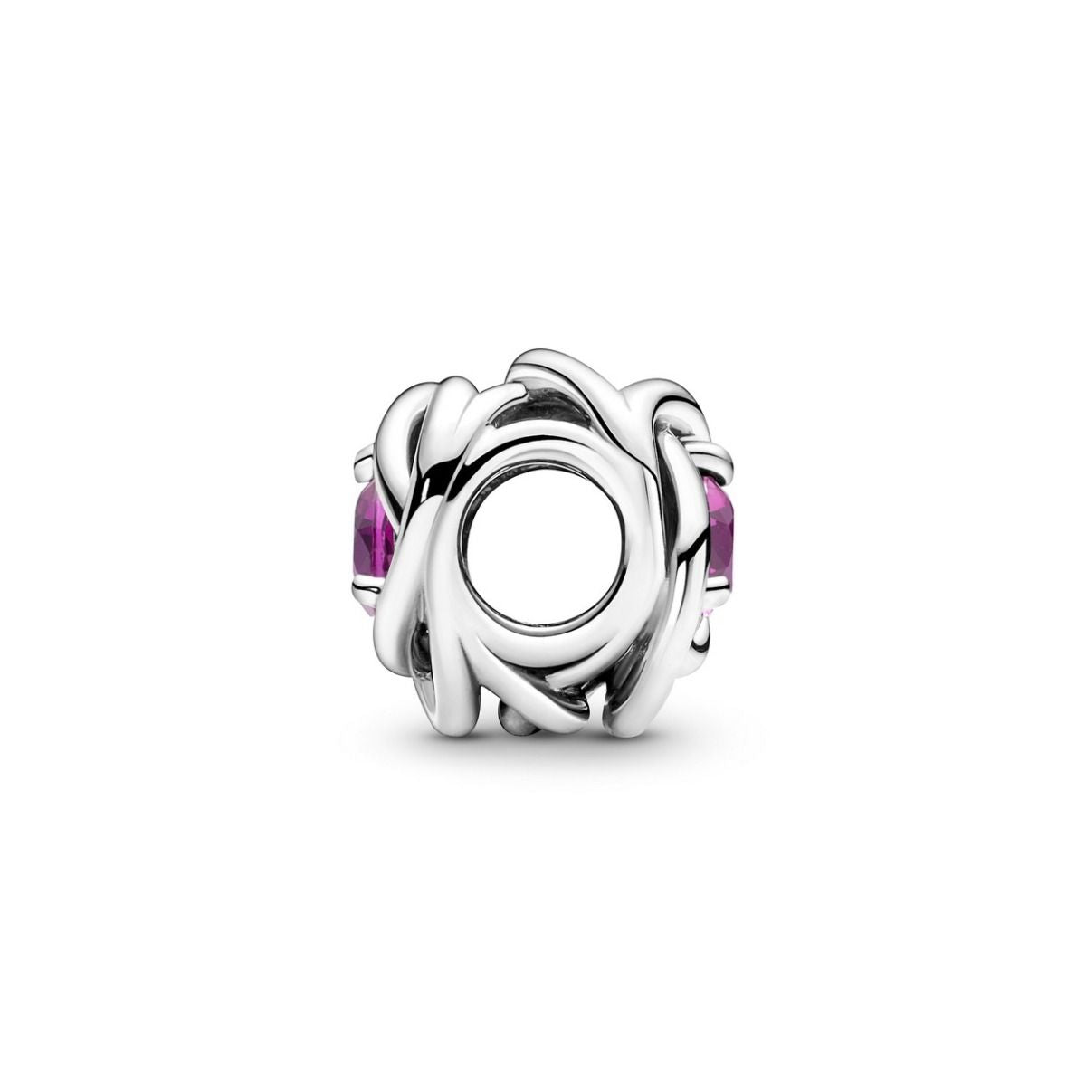 Pandora Oktober Geboortesteen Roze Oneindige Cirkel Bedel 790065C05, exclusief en kwalitatief hoogwaardig. Ontdek nu!