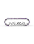 Pandora Pandora ME Woordvormige Stylingschakel 'Believe' 790767C01, exclusief en kwalitatief hoogwaardig. Ontdek nu!