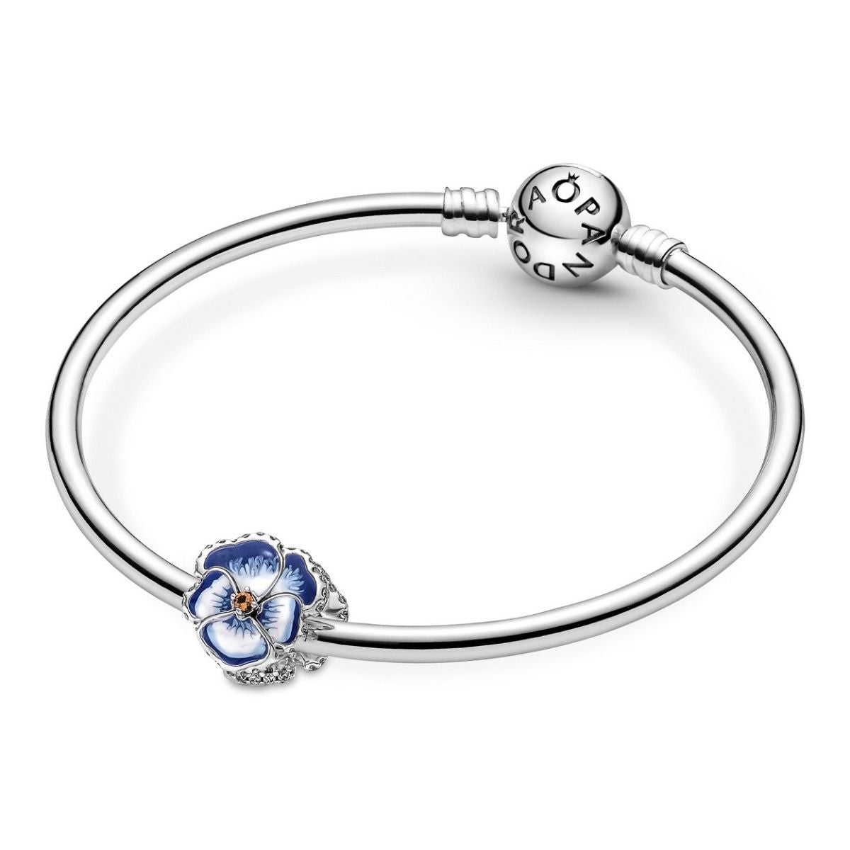 Pandora Blauw Viooltje Bedel 790777C02, exclusief en kwalitatief hoogwaardig. Ontdek nu!