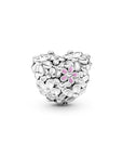 Pandora Mum Daisy Heart Charm 791155C01, exclusief en kwalitatief hoogwaardig. Ontdek nu!