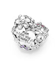 Pandora Mum Daisy Heart Charm 791155C01, exclusief en kwalitatief hoogwaardig. Ontdek nu!