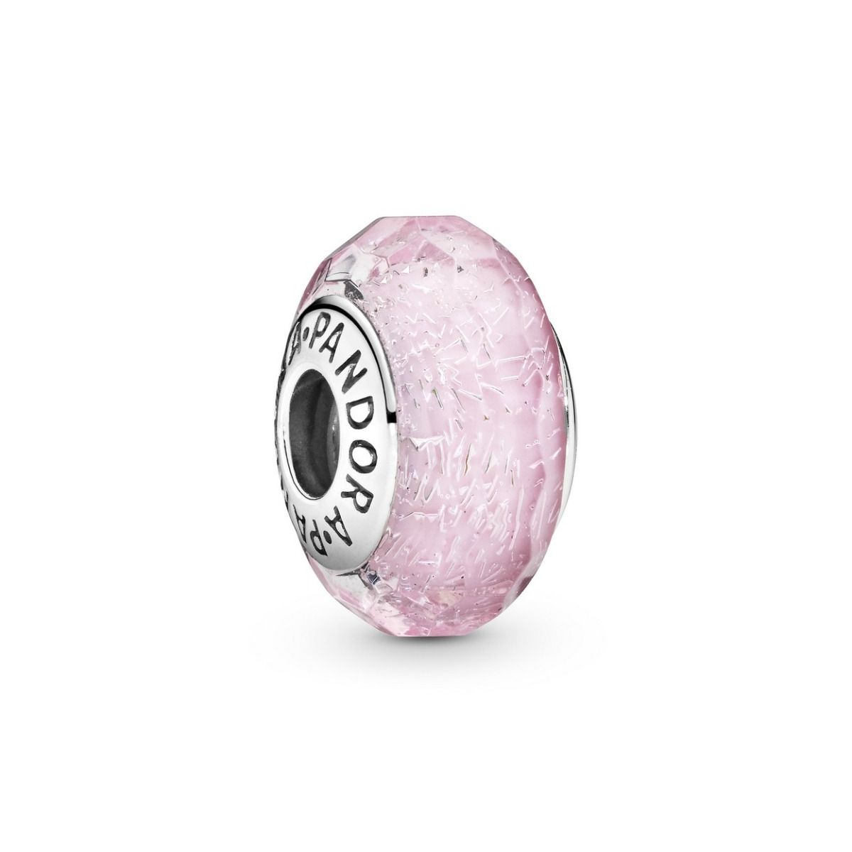 Pandora Gefacetteerde Roze Muranoglazen Bedel 791650, exclusief en kwalitatief hoogwaardig. Ontdek nu!