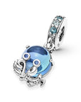 Pandora Murano Glass Cute Octopus Dangle Charm 791694C01, exclusief en kwalitatief hoogwaardig. Ontdek nu!