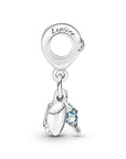 Pandora Fish, Sea Turtle & Conch Triple Dangle Charm 791697C01, exclusief en kwalitatief hoogwaardig. Ontdek nu!