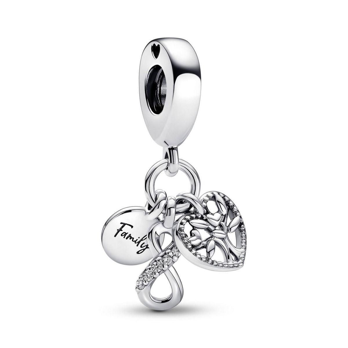 Pandora Family Infinity Triple Hangende Bedel 792201C01, exclusief en kwalitatief hoogwaardig. Ontdek nu!