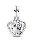 Pandora Puzzle Piece Hearts Splittable Friendship Hangende Bedel 792239C01, exclusief en kwalitatief hoogwaardig. Ontdek nu!