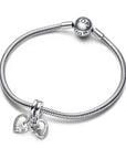 Pandora Puzzle Piece Hearts Splittable Friendship Hangende Bedel 792239C01, exclusief en kwalitatief hoogwaardig. Ontdek nu!