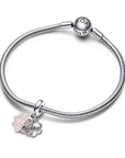 Pandora Four-leaf Clover Friendship Dubbele Hangende Bedel 792245C01, exclusief en kwalitatief hoogwaardig. Ontdek nu!